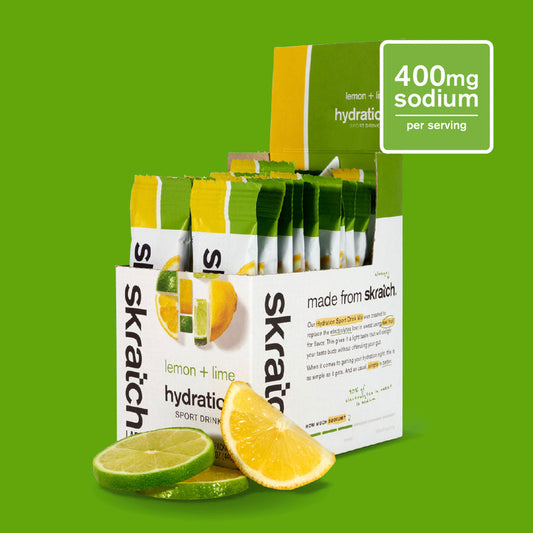 Skratch Labs Hydration Sports Drink Mix (20 Pack) / Lemon & Lime - Frontrunner Colombo