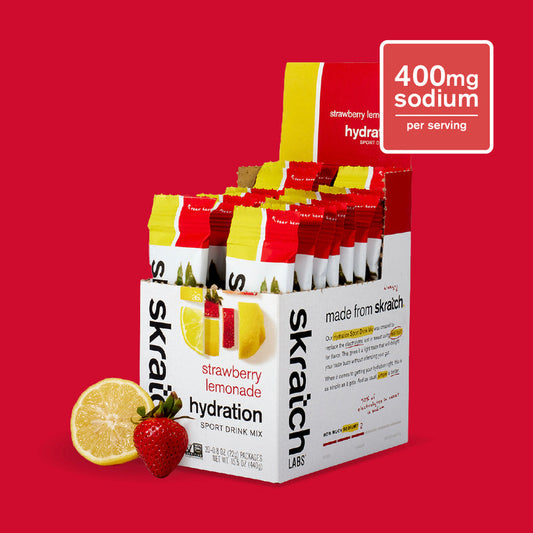Skratch Labs Hydration Sports Drink Mix (20 Pack) / Strawberry Lemonade - Frontrunner Colombo