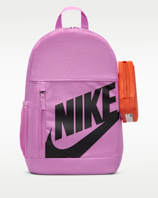 Nike Youth Elemental Backpack 20L Pink Orange Black