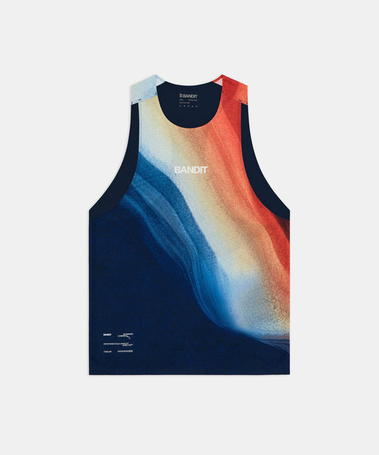 Bandit Specter™ Race Singlet (Mens) Thermal Field/Rusted Apricot - Frontrunner Colombo