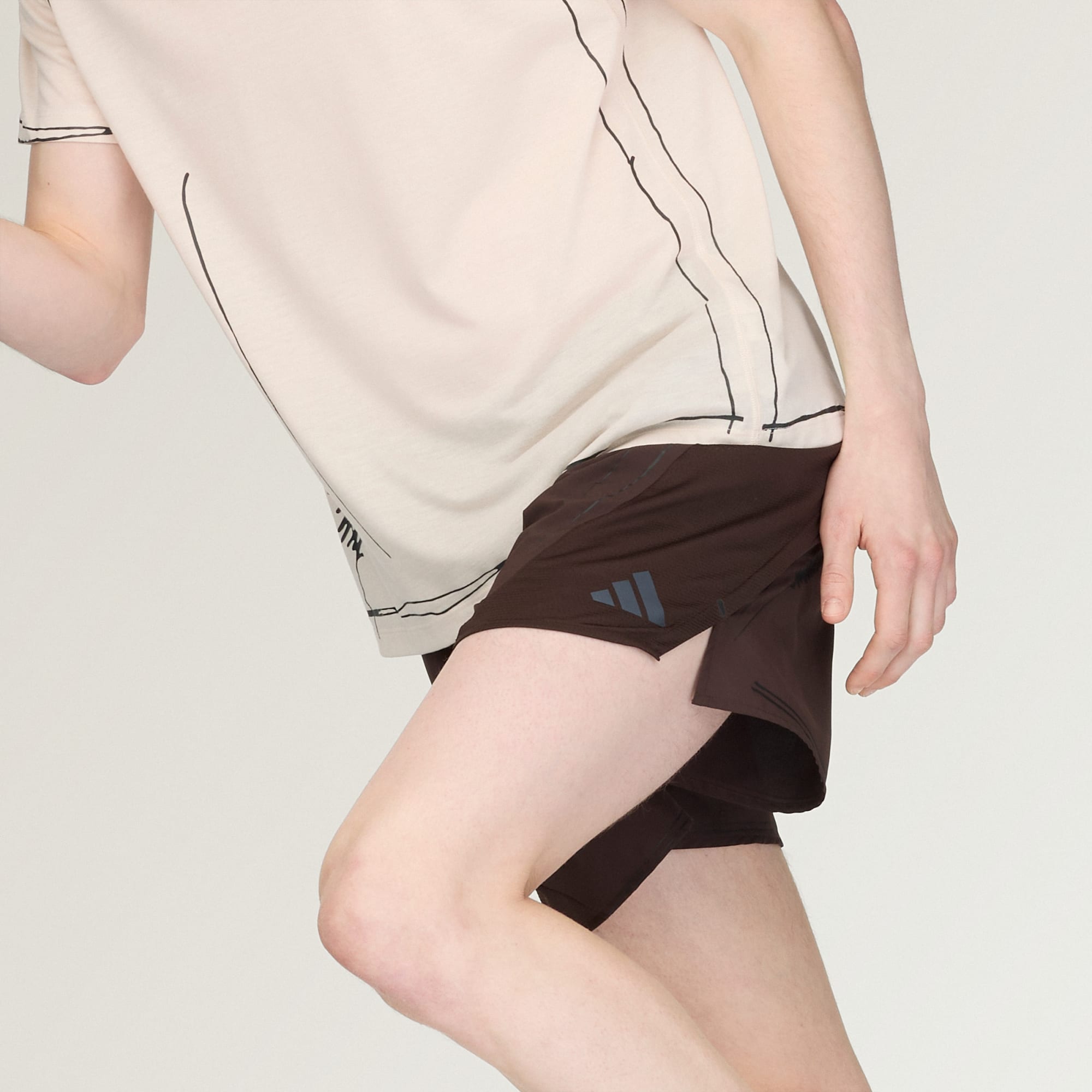 Adidas Adi365 SFTM Running Shorts Mens Aurora Coffee - Frontrunner Colombo