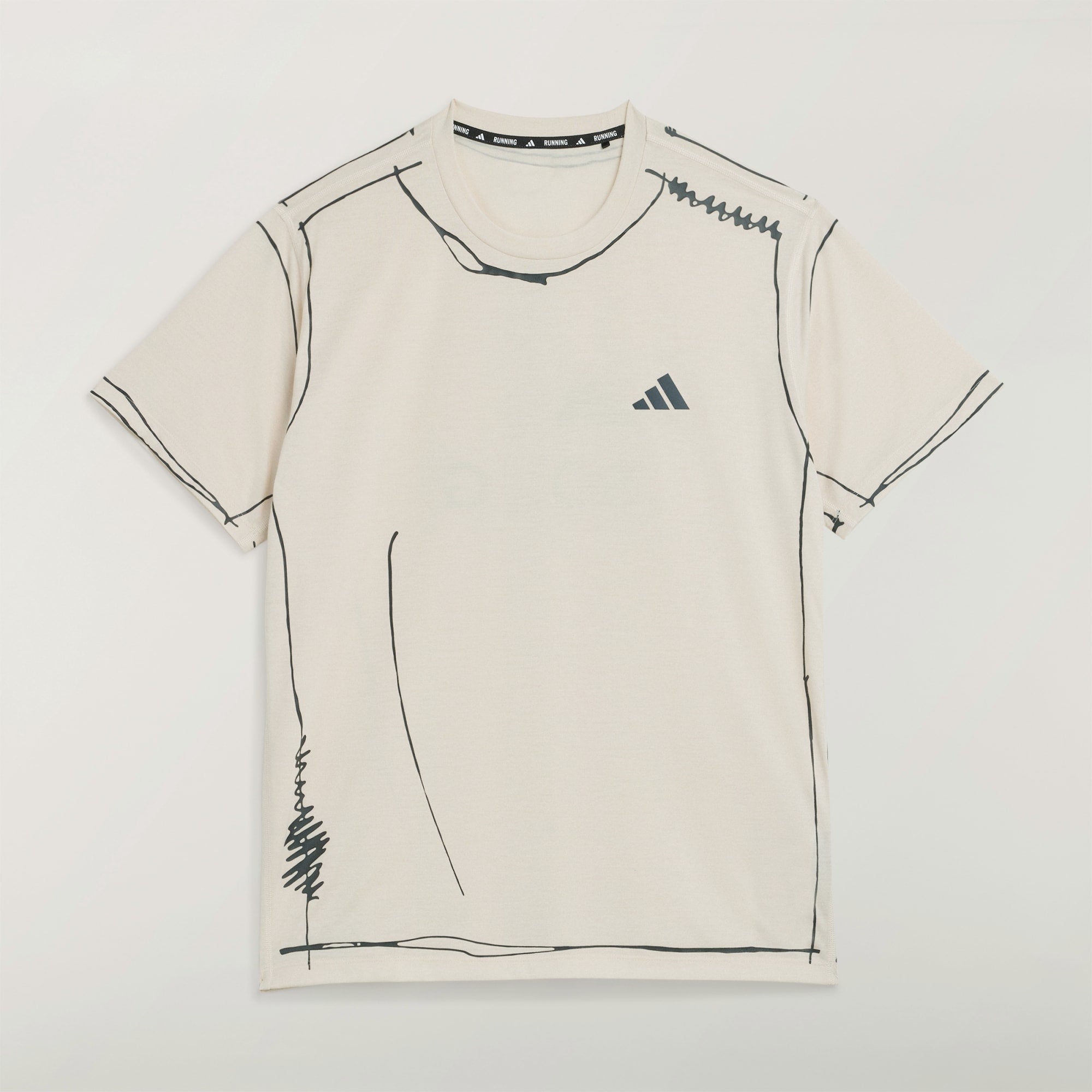 Adidas Adi365 SFTM Running UniteFit T-Shirt Halo Ivory - Frontrunner Colombo