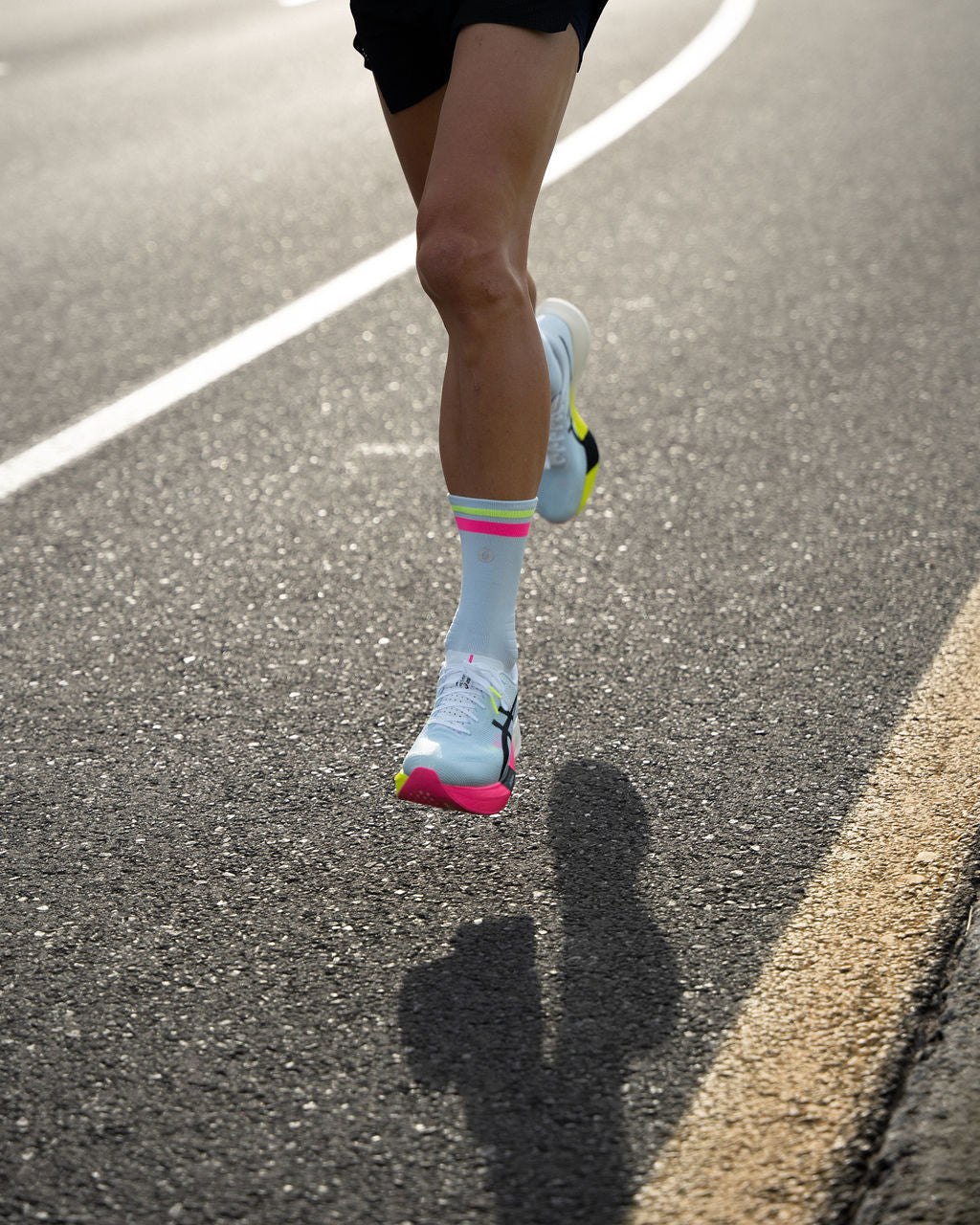 SHYU Racing Half Crew - Sky/Pink/Neon - Frontrunner Colombo