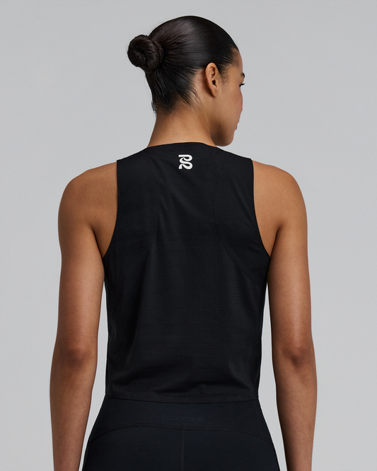 Bandit GeoMesh™ Race Singlet (Womens) Black - Frontrunner Colombo