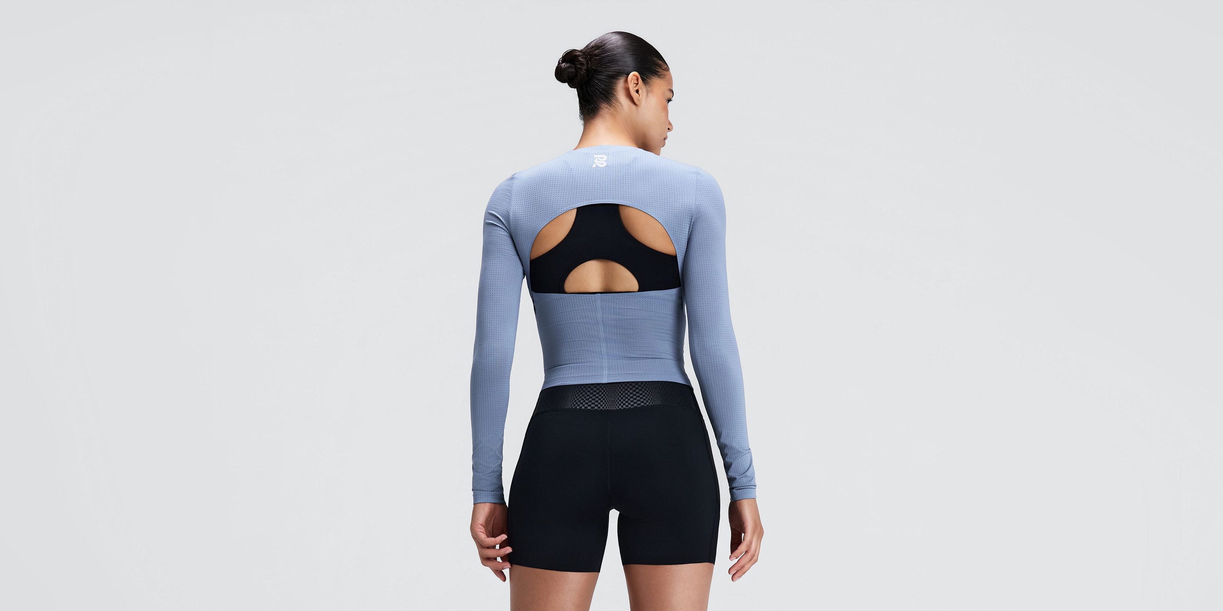 Bandit Women's GeoMesh Eclipse Long Sleeve Steel Horizon