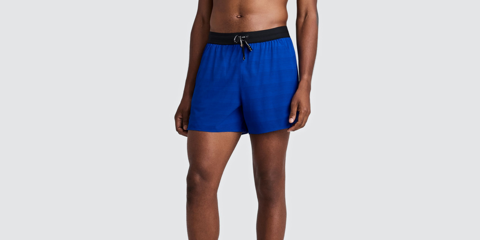 Bandit Men's CoolGrid 5 inch Run Shorts Bauhaus Blue