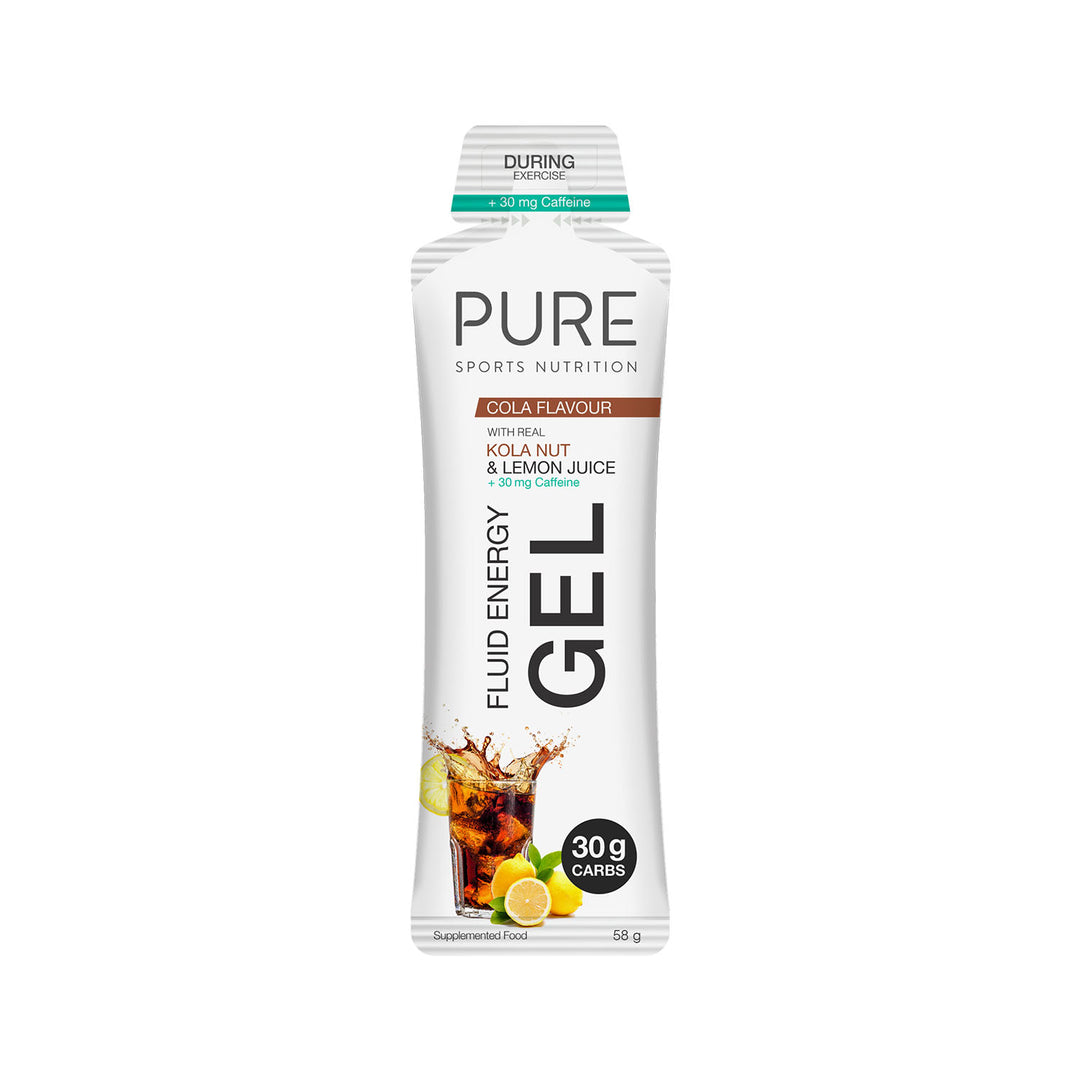 Pure Fluid Energy Gel Cola - Box of 18 - Frontrunner Colombo
