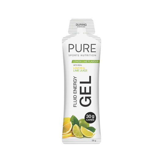 PURE Fluid Energy Gel - Lemon Lime - 8 Pack - Frontrunner Colombo