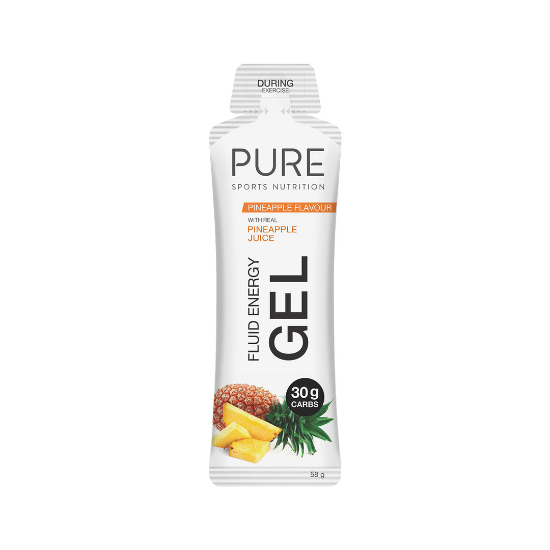 Pure Fluid Energy Gel Pineapple - Box of 18 - Frontrunner Colombo