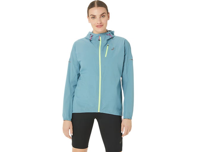 Asics Fujitrail Waterproof Jacket Womens - Frontrunner Colombo