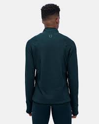 Bandit CaldoGrid™ Cold Weather Quarter Zip Mens - Storm - Frontrunner Colombo