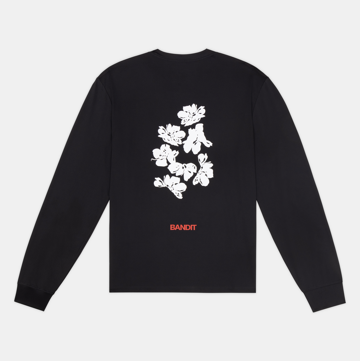 Bandit NanoMesh™ Abstract Floral Long Sleeve Unisex - Black - Frontrunner Colombo