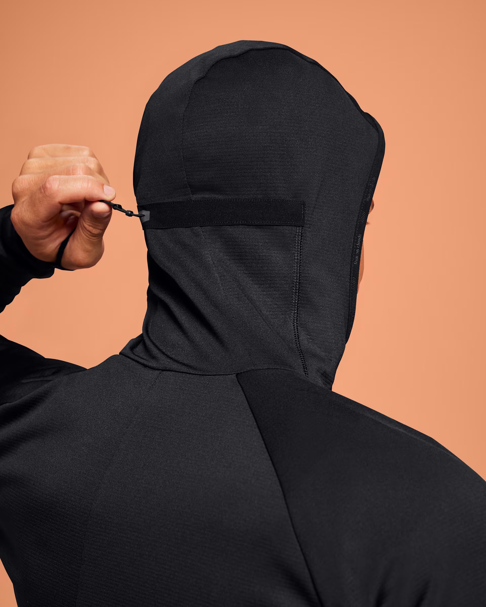 ON Running Mens Pace Hoodie Black