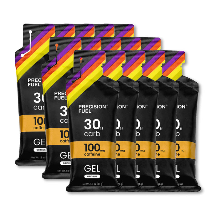 Precision Fuel Gel 30 Caf 100 Box of 15 - Frontrunner Colombo