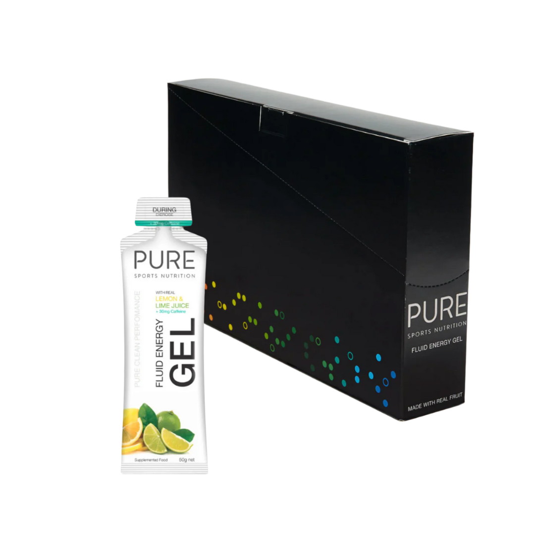 Pure Energy Gel Lemon & Lime Caffeine Box - Frontrunner Colombo