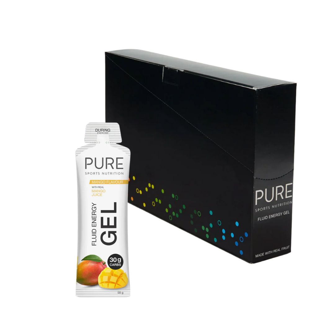 Pure Fluid Energy Gel Mango - Box of 18 - Frontrunner Colombo