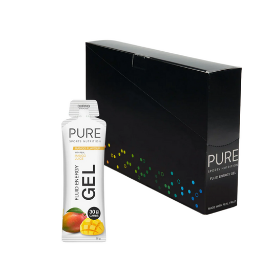PURE Fluid Energy Gel Mango - Box of 18 - Frontrunner Colombo