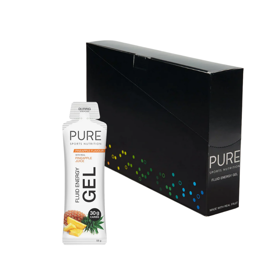 Pure Fluid Energy Gel Pineapple - Box of 18 - Frontrunner Colombo