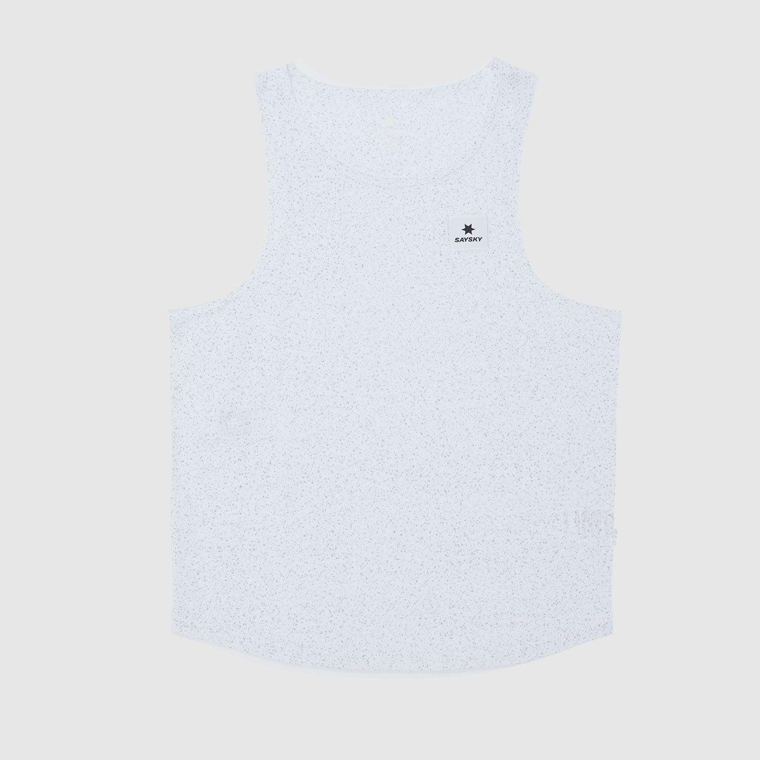 Saysky Universe Combat Singlet Mens White Universe - Frontrunner Colombo