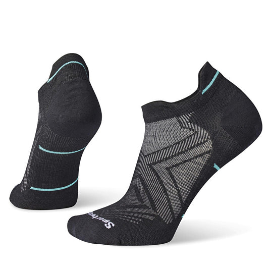 Smartwool Run Zero Cushion Low Ankle Women's - Black - Frontrunner Colombo