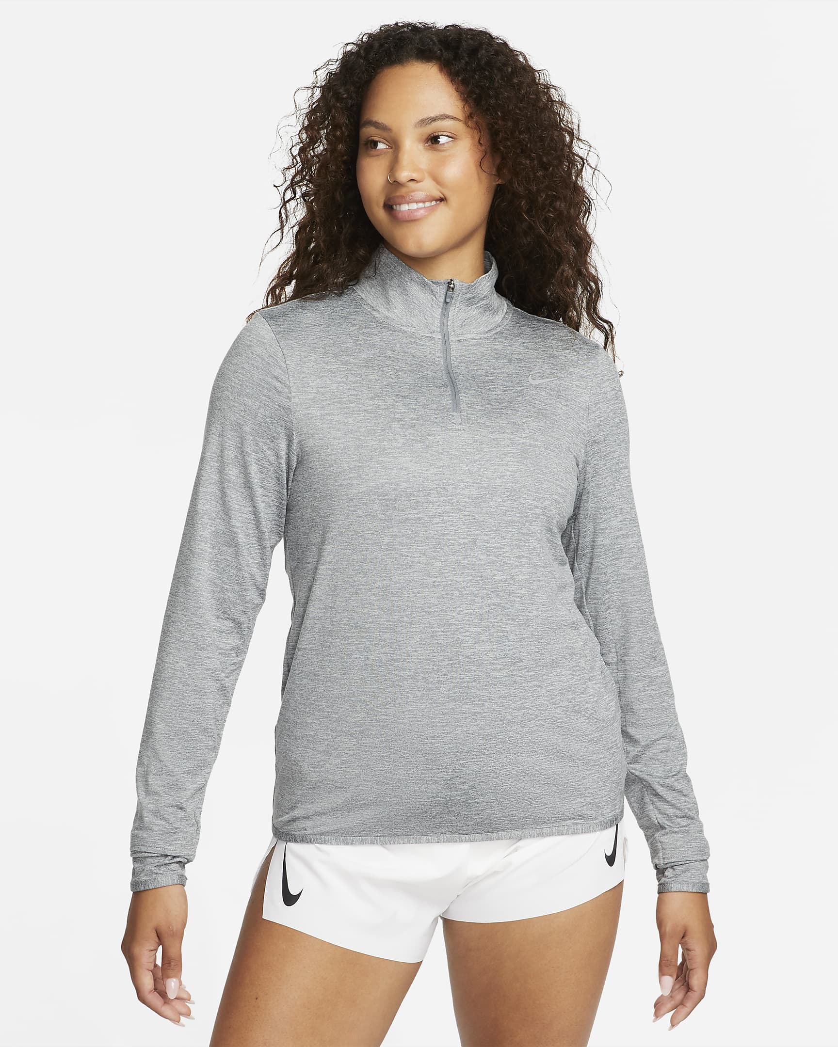 Nike Womens Swift Element Dri-Fit UV Half Zip Top - Frontrunner Colombo