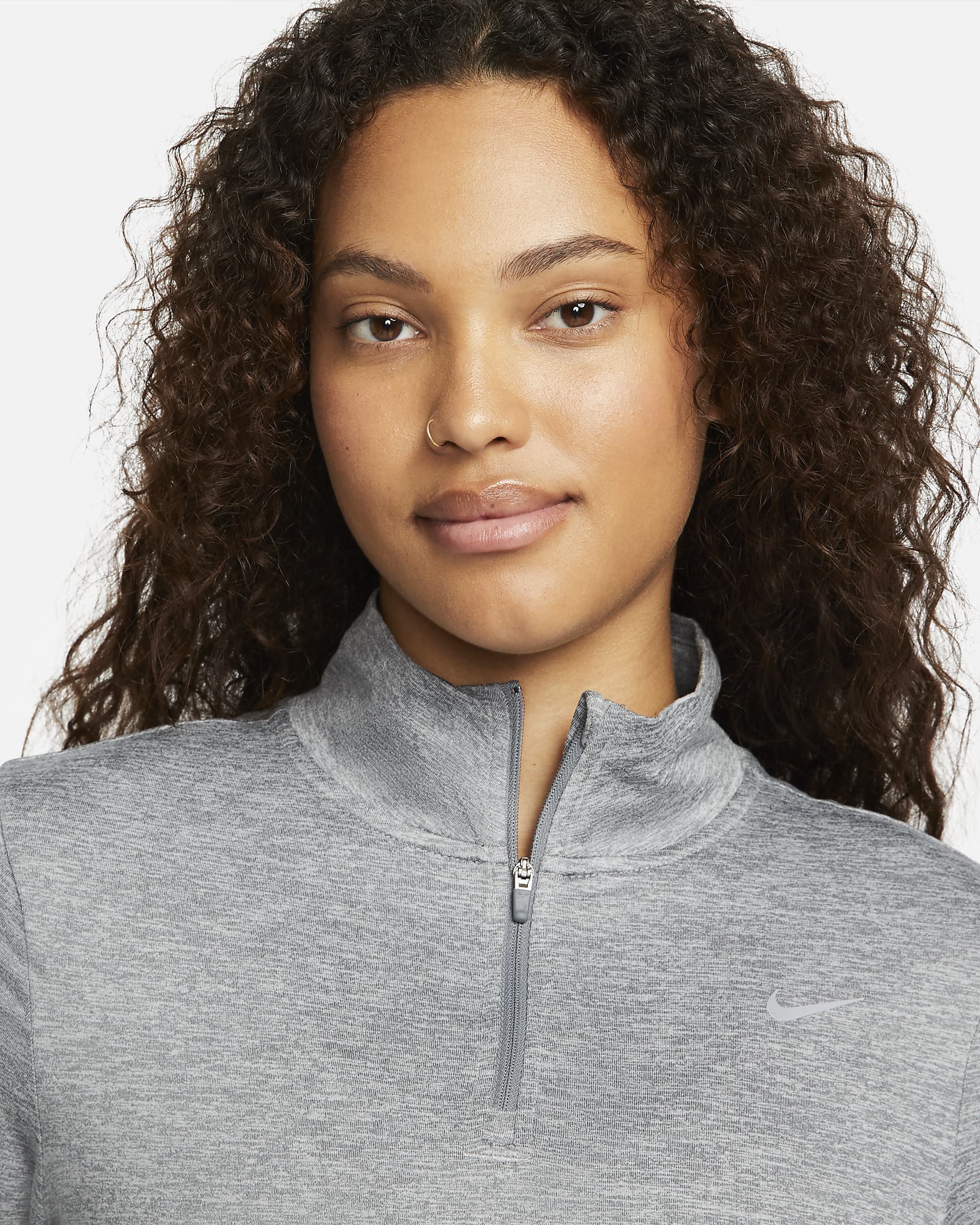 Nike Womens Swift Element Dri-Fit UV Half Zip Top - Frontrunner Colombo