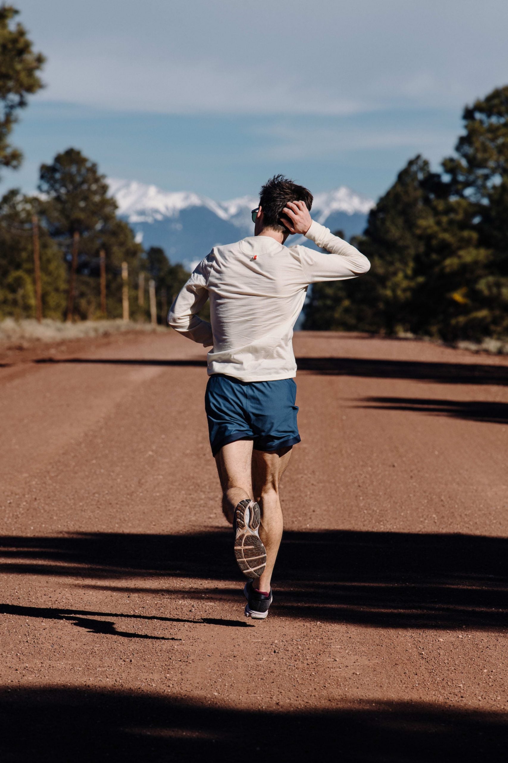 Tracksmith Van Cortlandt Long Sleeve Mens - Frontrunner Colombo