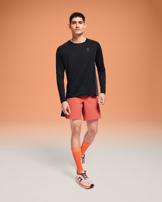On Performance Long-T (Mens) Black - Frontrunner Colombo