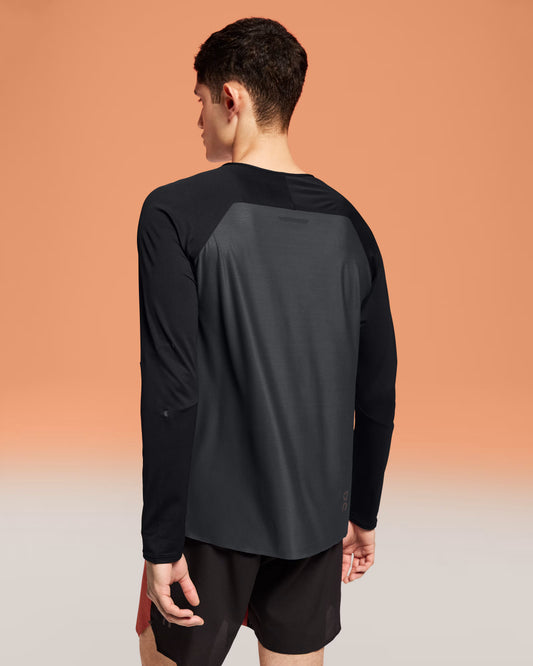 On Performance Long-T (Mens) Black - Frontrunner Colombo