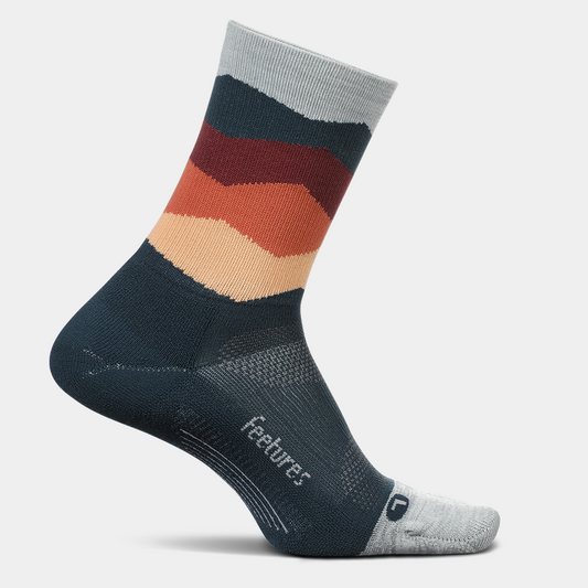 Feetures Elite  Light Cushion Mini Crew - Frontrunner Colombo