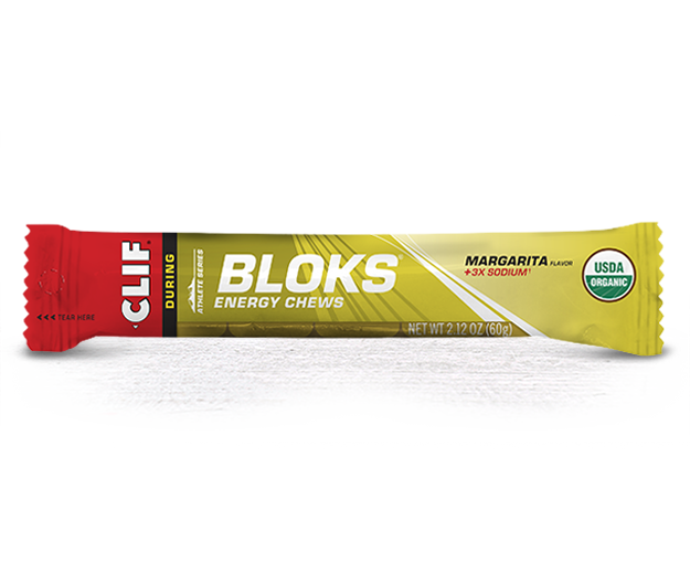 Clif Bloks Energy Chew Box of 18 Margarita + x3 Sodium - Frontrunner Colombo
