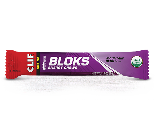 Clif Bloks Energy Chews Box of 18 Mountain Berry - Frontrunner Colombo