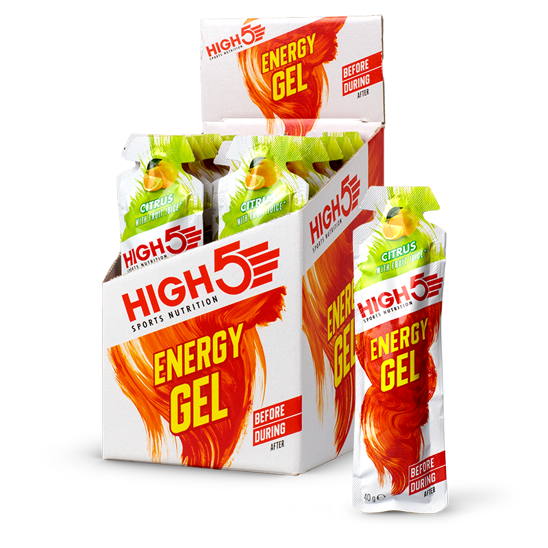 High 5 Energy Gel Citrus Box of 20 - Frontrunner Colombo
