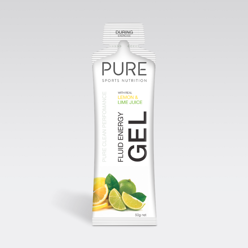 Pure Fluid Energy Gel Lemon & Lime Box of 18 - Frontrunner Colombo