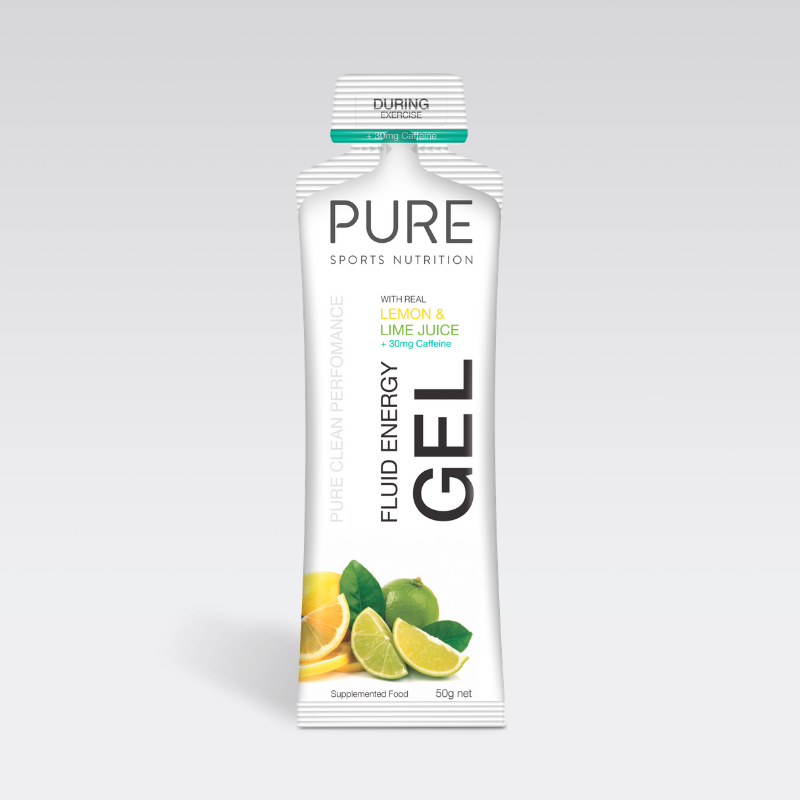 Pure Energy Gel Lemon & Lime Caffeine Box - Frontrunner Colombo