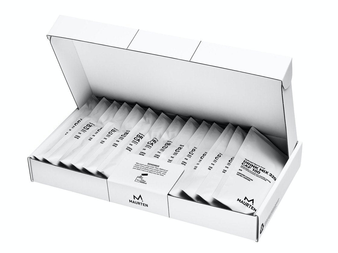 Maurten Drink Mix 320 Caffeine 100 Box of 14 - Frontrunner Colombo