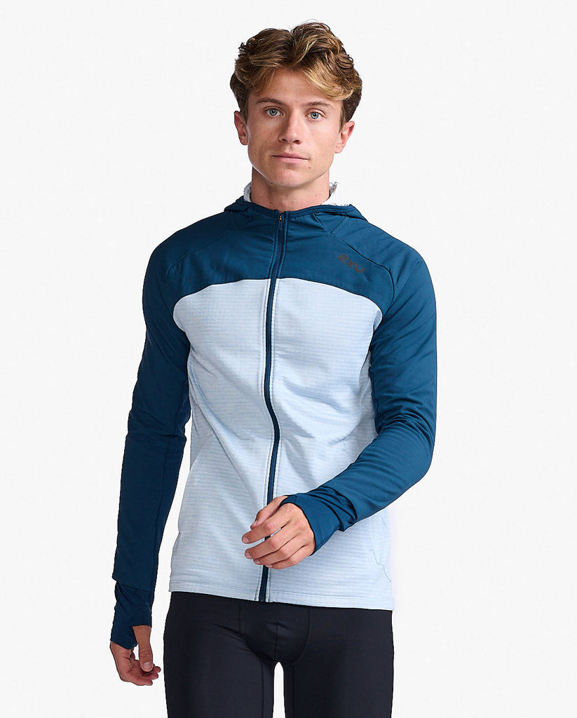 2XU Ignition Shield Hooded Mid Layer Mens - Frontrunner Colombo