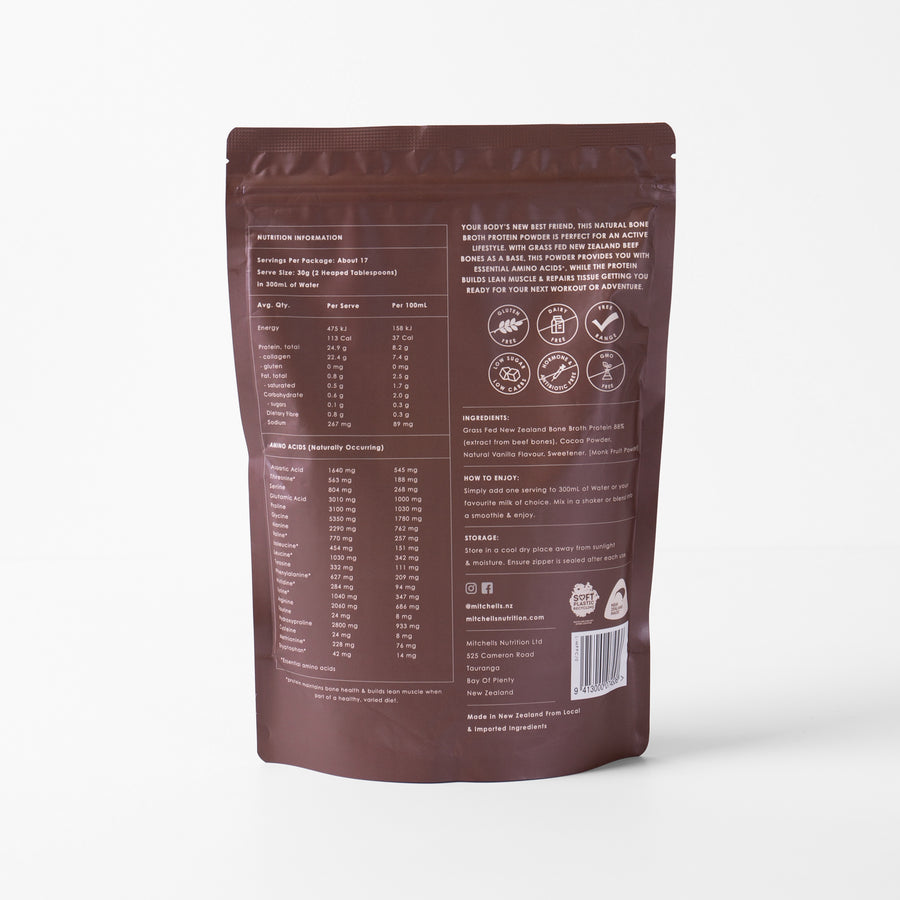 Mitchells Bone Broth Protein Powder 500g - Frontrunner Colombo