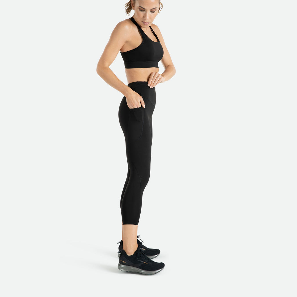 Pressio 7/8 Compression Tights-High Rise Womens - Frontrunner Colombo