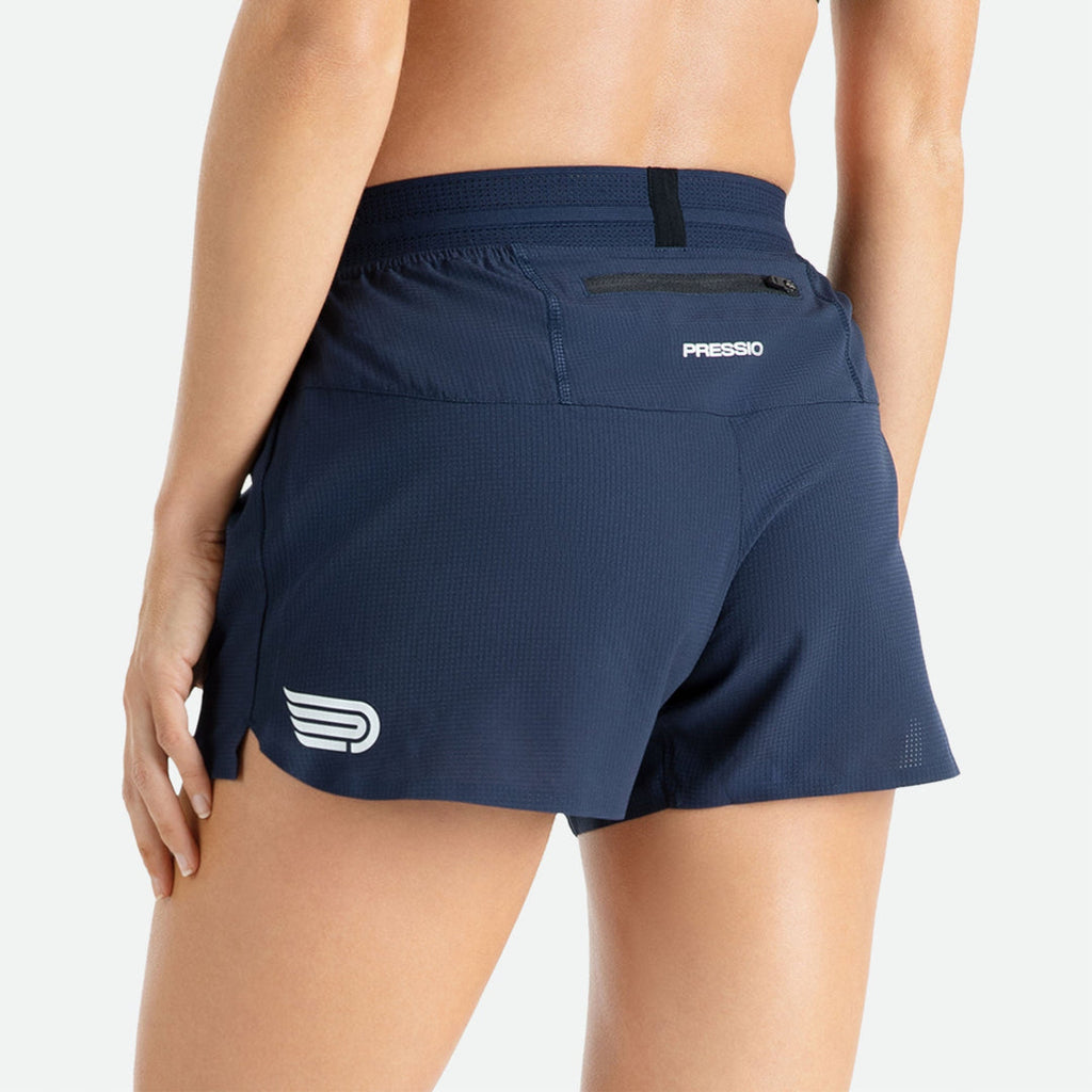 Frontrunner Race Team x Pressio Limited Edition 3inch Race Short Womens - Frontrunner Colombo