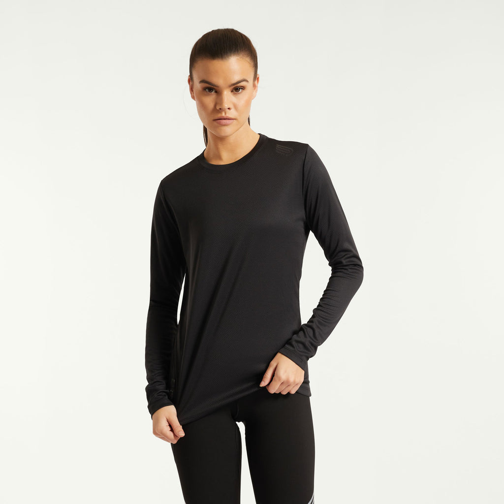 Pressio Perform L/S Top Womens - Frontrunner Colombo
