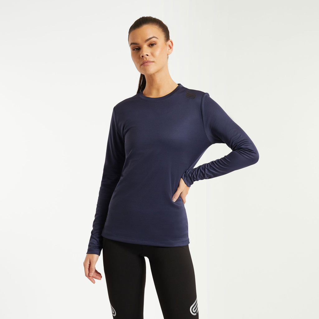 Pressio Perform L/S Top Womens - Frontrunner Colombo