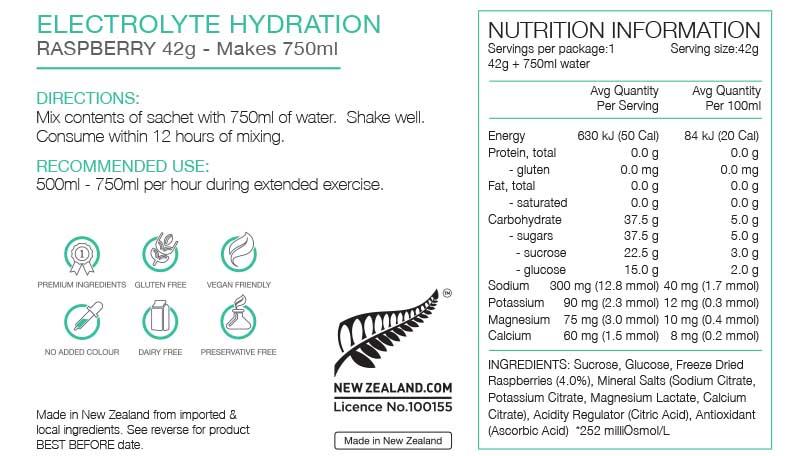 Pure Electrolyte Hydration Sachet - Frontrunner Colombo