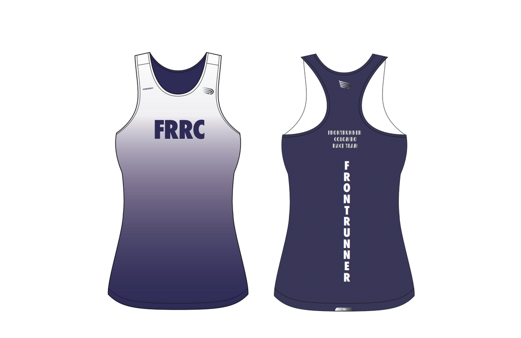 Frontrunner Race Team x Pressio Limited Edition Singlet Womens - Frontrunner Colombo