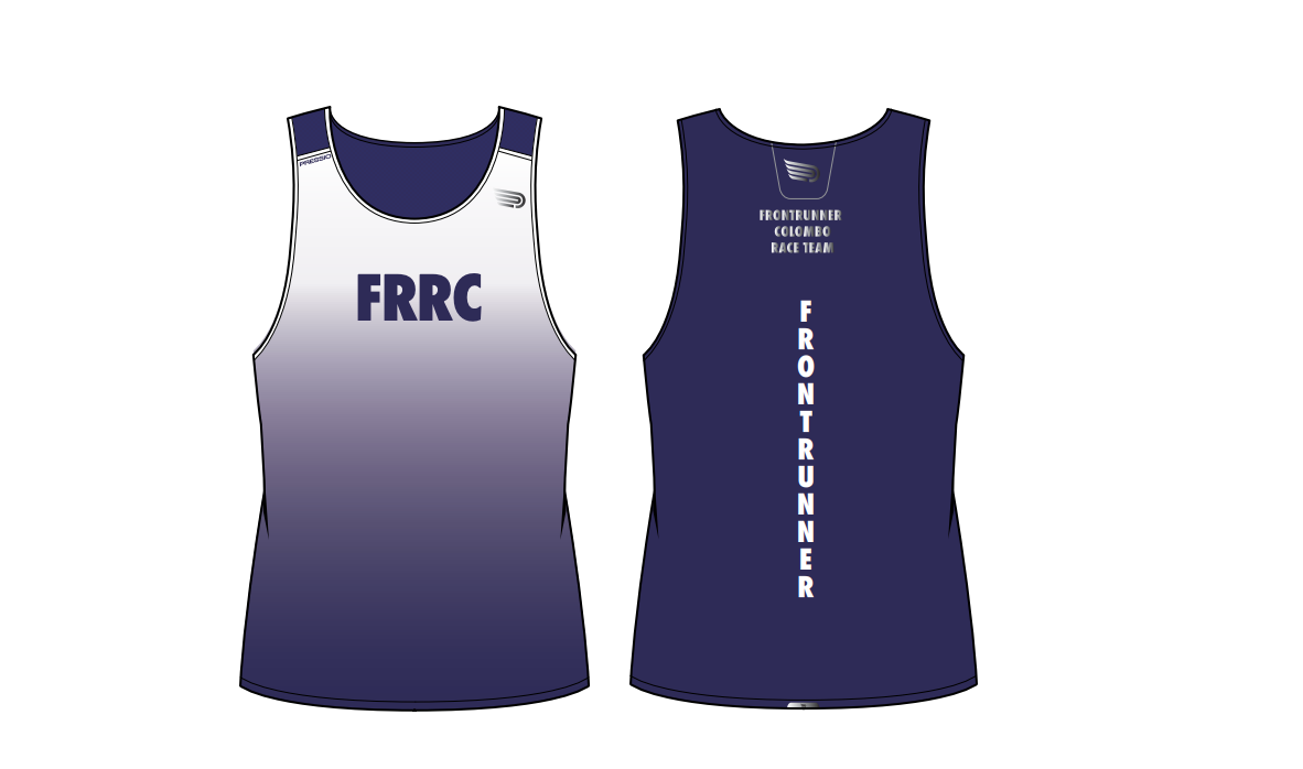 Frontrunner Race Team x Pressio Limited Edition Singlet Mens - Frontrunner Colombo