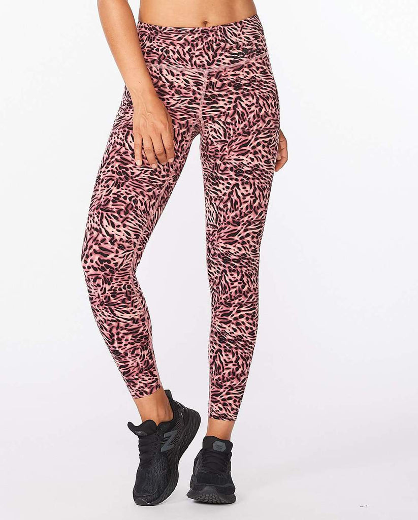 2XU Form Print Mid-rise comp Tight Womens - Frontrunner Colombo