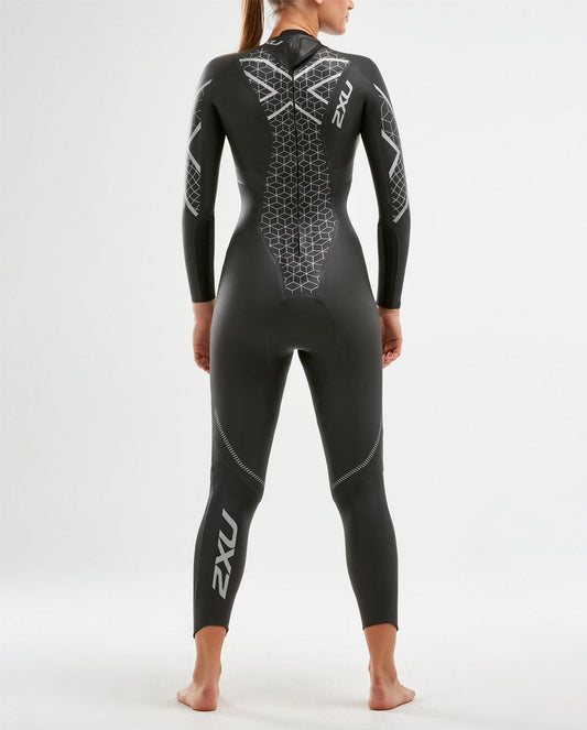 2XU P:2 Propel Wetsuit Womens - Black/Aloha - Frontrunner Colombo