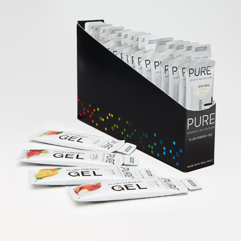 Pure Fluid Energy Gel Lemon & Lime Box of 18 - Frontrunner Colombo